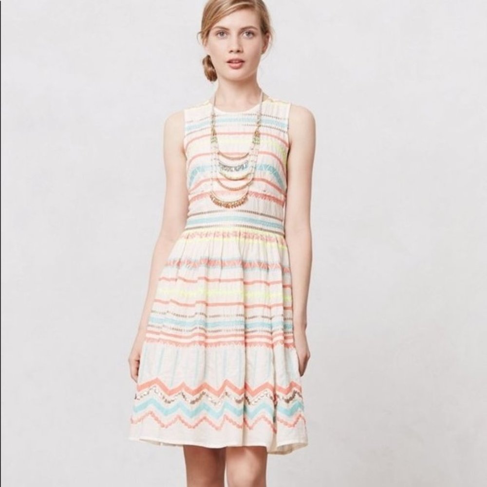Anthropologie PLENTY by TRACY REESE Sunglow Dress